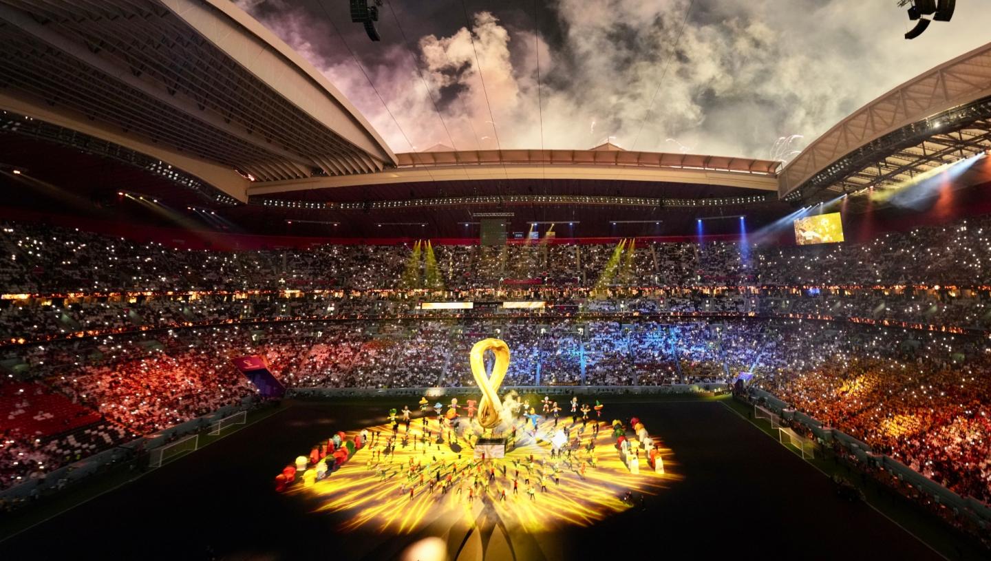 Qatarday.com - The opening ceremony for the FIFA World Cup 2022TM will  begin on November 20 at 5 PM at Al Bayt Stadium. On Sunday, November 20, in  Al Bayt Stadium, the