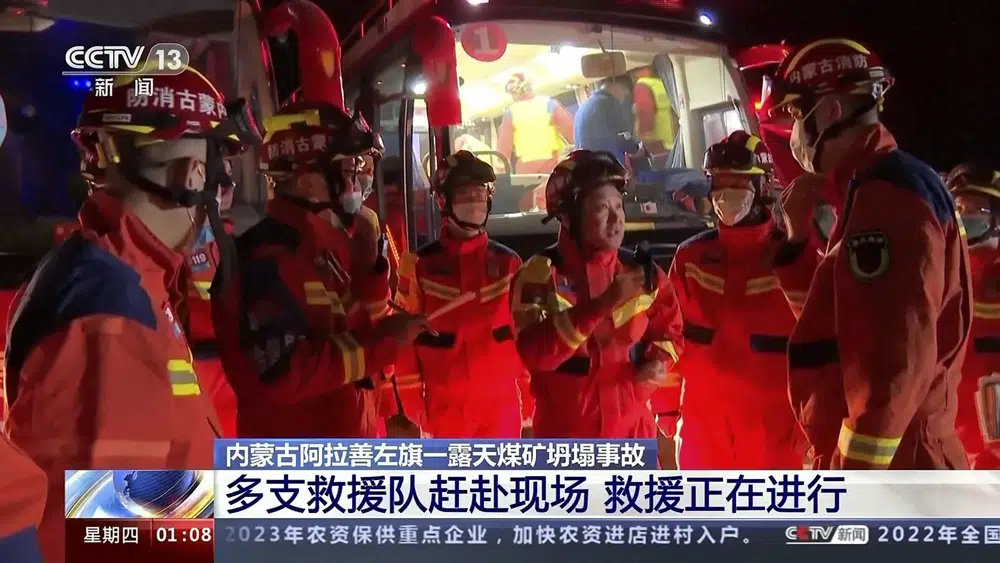 mine collapse news, Chinese state media