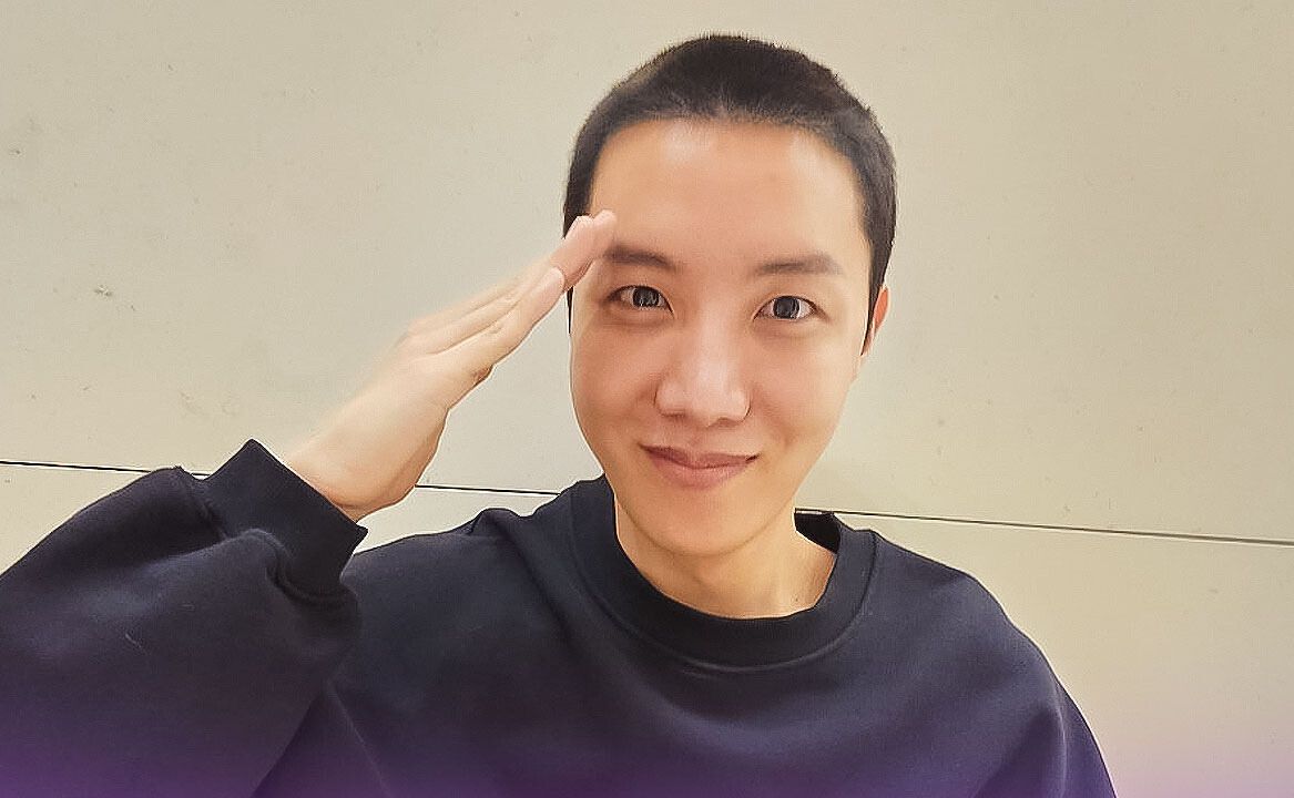 J-hope of BTS is in his last week of basic military training. New